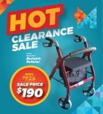 CLEARANCE - Bariatric Rollator