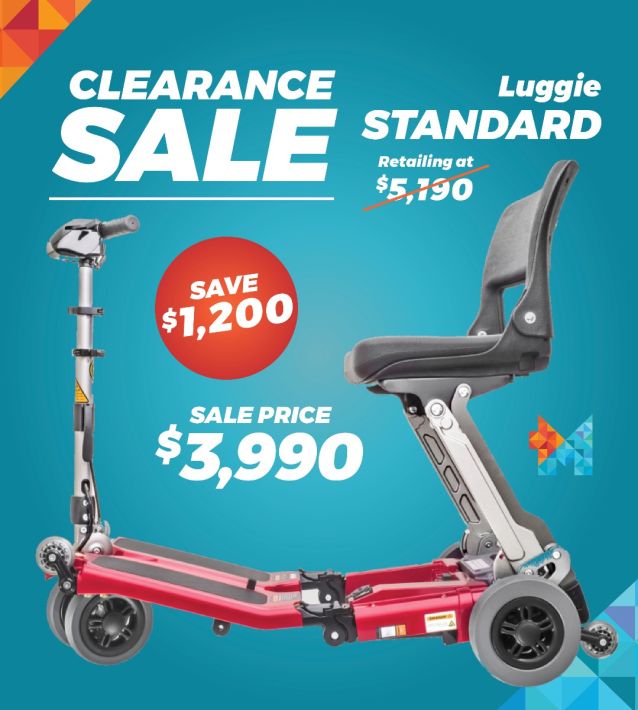 CLEARANCE Luggie Standard-Bright Red 