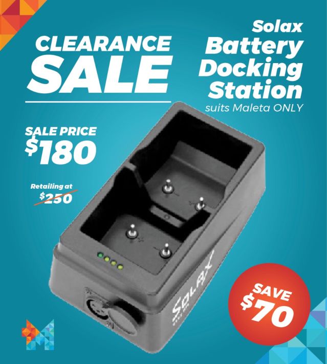 CLEARANCE Solax Maleta Docking Station
