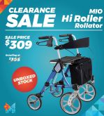 CLEARANCE - Hi-Roller Rollator