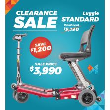 CLEARANCE Luggie Standard-Bright Red 